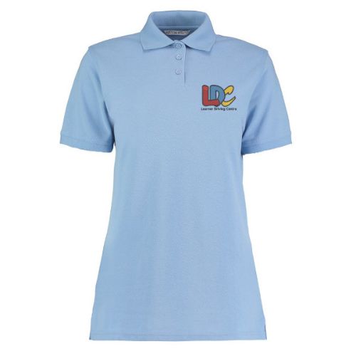 LDC Kustom Kit Klassic Polo Women's With Superwash 60°C (Classic Fit) Light Blue